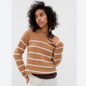 GAP Striped Crewneck Sweater